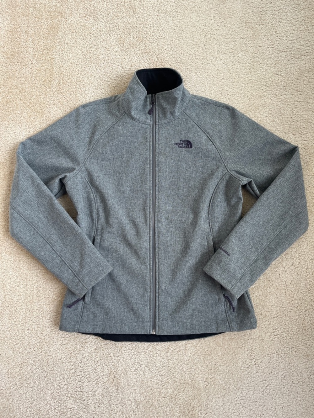 The North Face Windwall Jacket in Grey Women's Medium